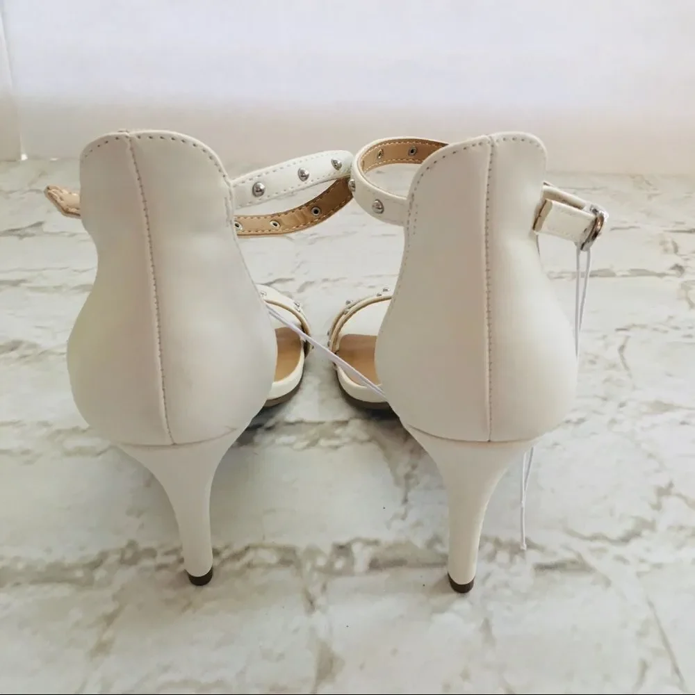 A New Day Enya Studded Stiletto Sandal Shoes NWT